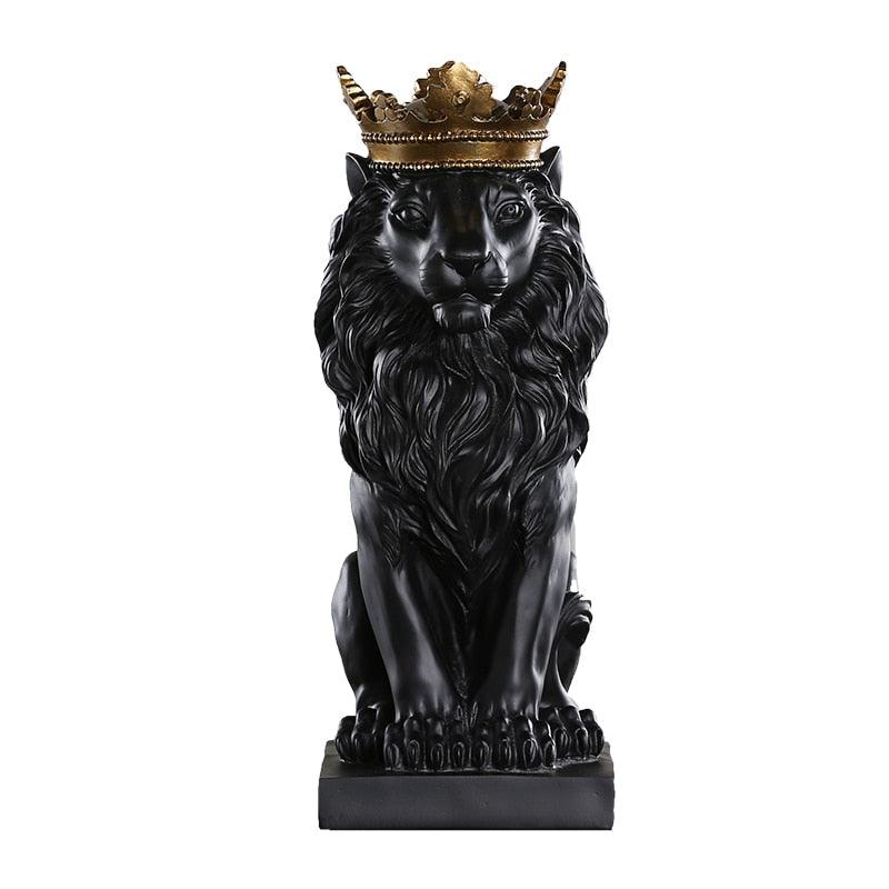 Estatueta Leão Imperador - Inovallar