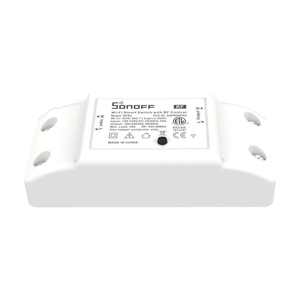 Interruptor Inteligente Sonoff Basic R3 Adaptável (Alexa ,Google Assitente) - Inovallar