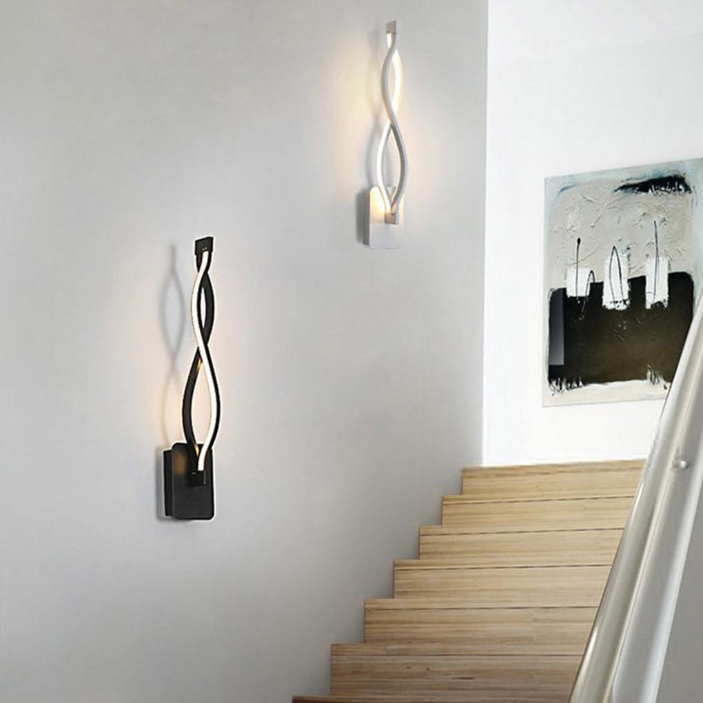 Lâmpada LED de Liga de Alumínio com Design Ondulado - Inovallar